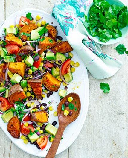 Sweet potato Tex-Mex salad