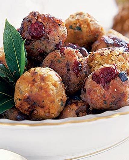 Chestnut, bacon & cranberry stuffing