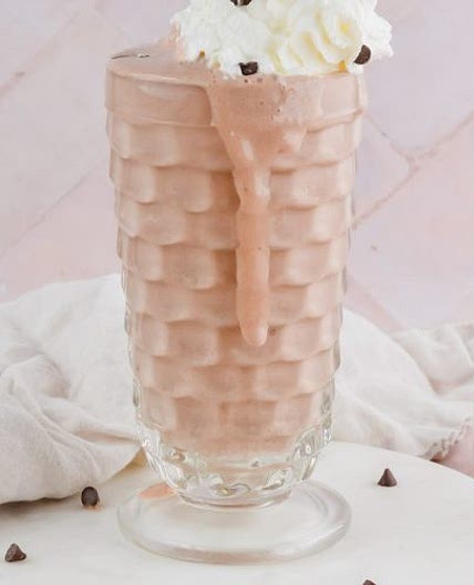 Homemade Wendy's Frosty (Healthy and High Protein)