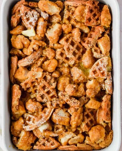 Chicken and Waffle Casserole Recipe