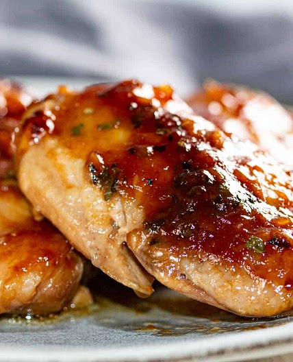 Honey Garlic Chicken Thighs