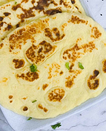 Naan Recipe (Easy No-knead)