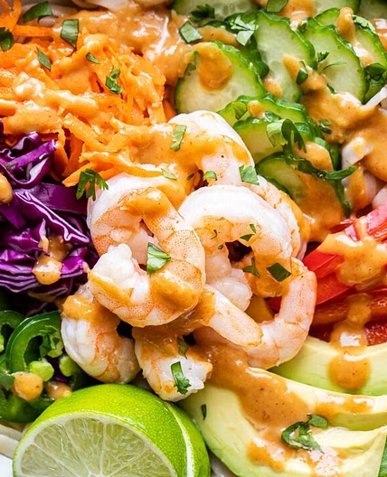 Spring Roll Bowls