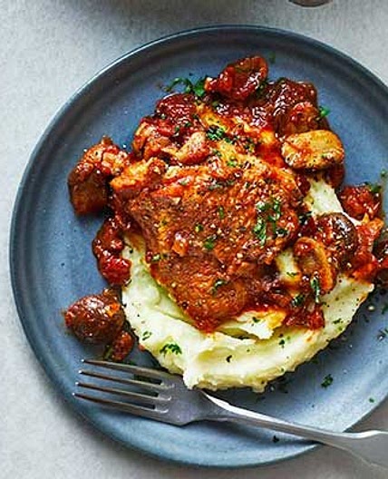 Slow cooker chicken chasseur