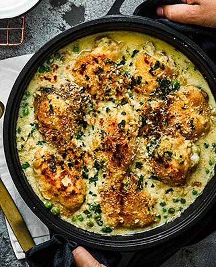 Creamy chicken stew