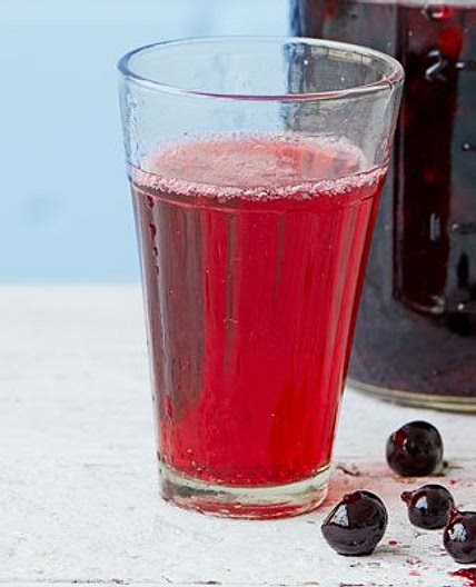 Blackcurrant & lemon verbena shrub