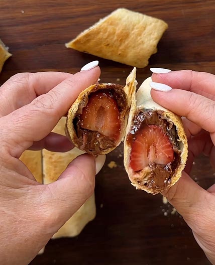 Air Fryer Breakfast Springrolls