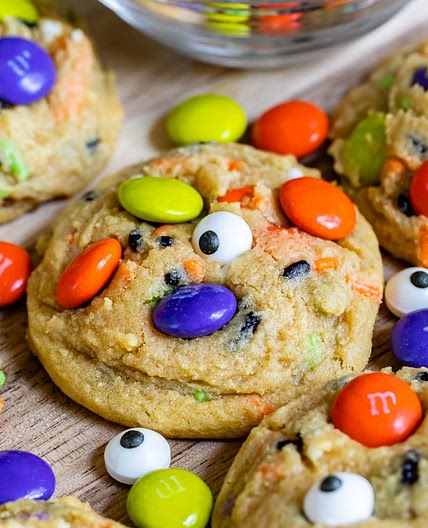 Halloween Cookies (Pudding Cookies)