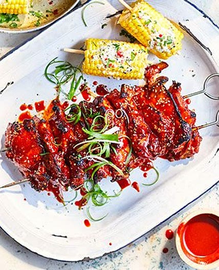 Korean chilli, sesame & honey chicken
