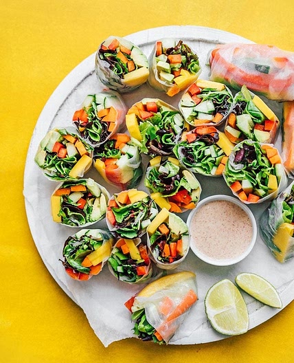 Vegetable Vietnamese Spring Rolls
