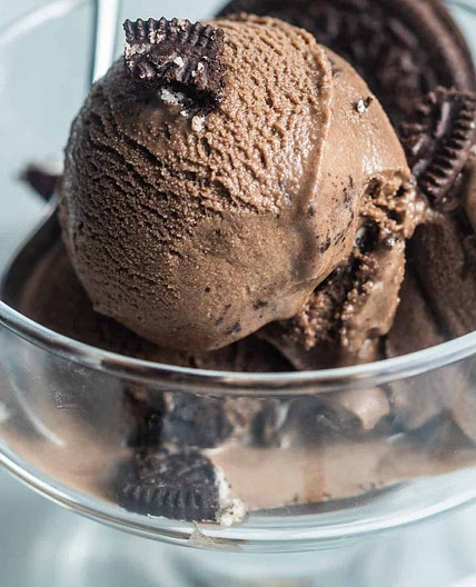 Homemade Oreo Ice Cream