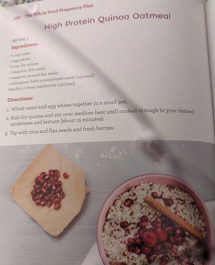 High protein quinoa oatmeal