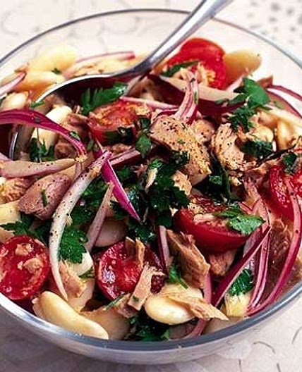 Tuna & butterbean salad