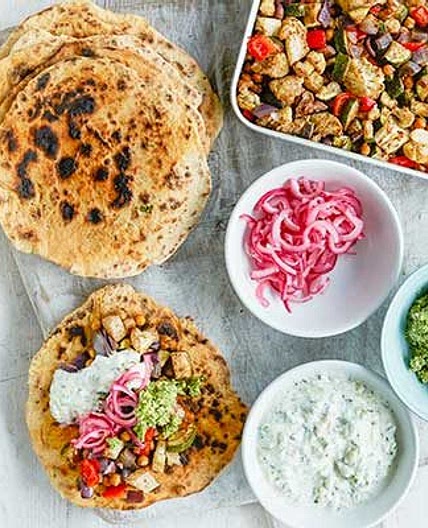 Vegetarian wraps