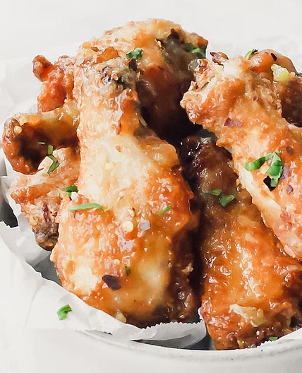 Air Fryer Honey Garlic Chicken Wings