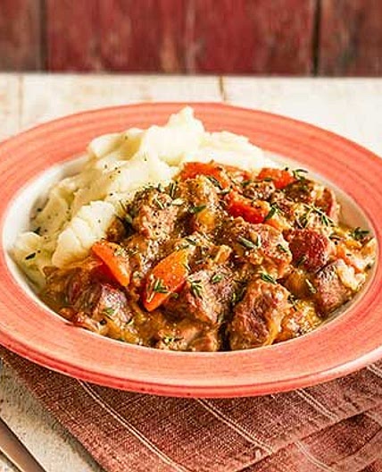 Slow cooker pork casserole