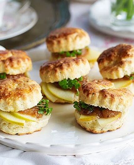 Ploughman’s scones