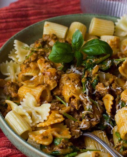 Creamy Parmesan Pumpkin Pasta
