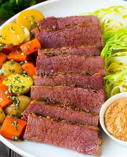 Slow Cooker Corned Beef and Cabbage
