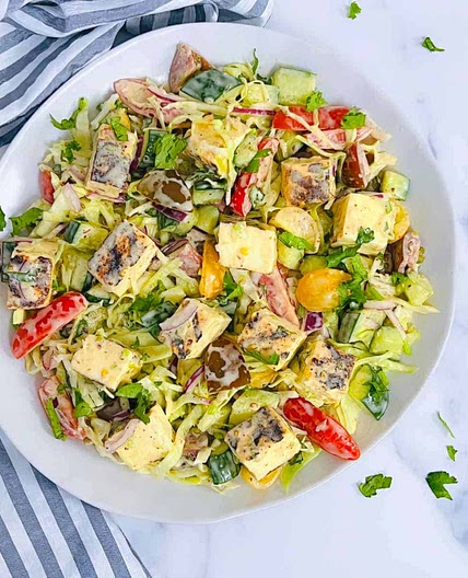 Grilled Paneer Salad