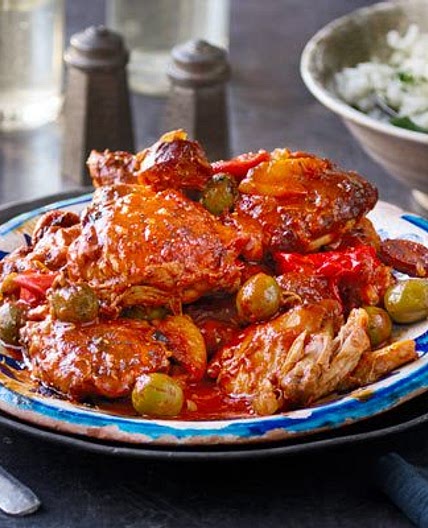 Slow-cooker Spanish chicken