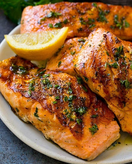 Marinated Salmon
