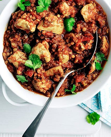Chicken dhansak