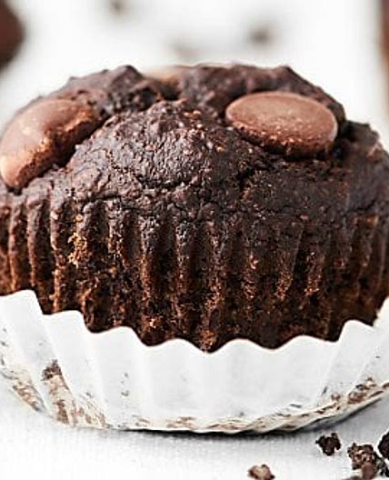 Healthy Chocolate Banana Muffins Recipe