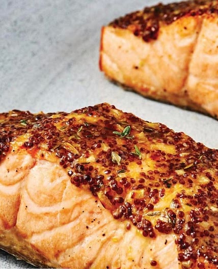 BROWN SUGAR GLAZED SALMON