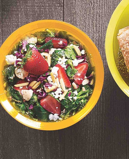 Kale & Strawberry Salad