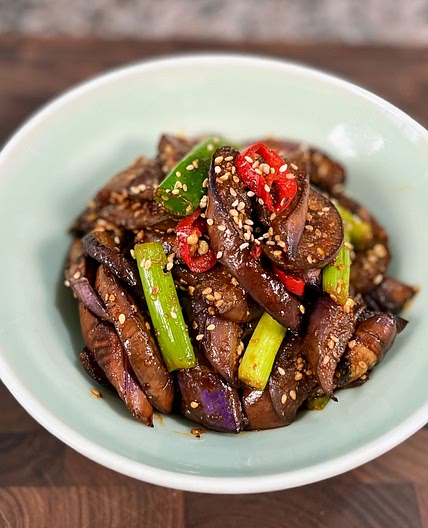 Nutritious Stir-Fried Eggplant (Gaji Bokkeum)