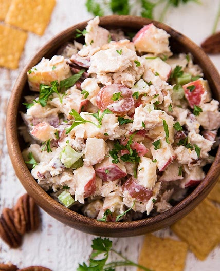 Waldorf Tuna Salad Pitas