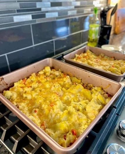 Mexican style mac and cheese
