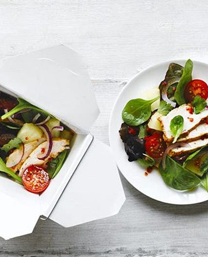 Spiced chicken & pineapple salad