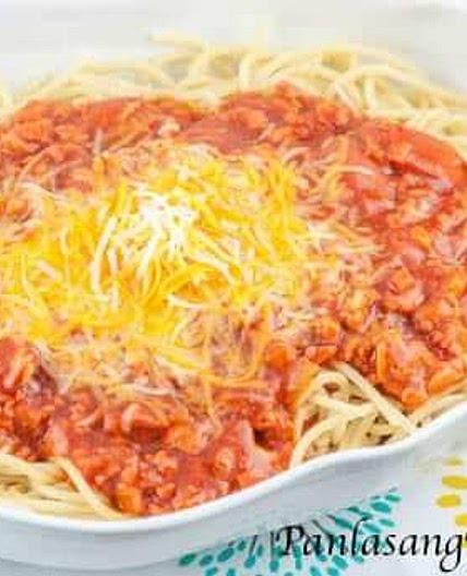 Filipino Style Spaghetti