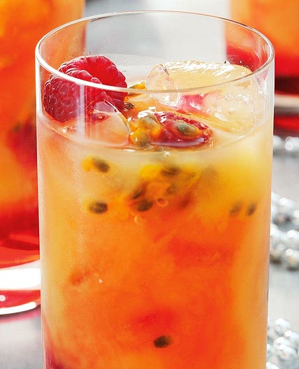 Passionfruit cocktail