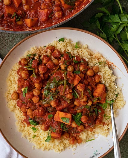 Moroccan Style Chickpea Stew