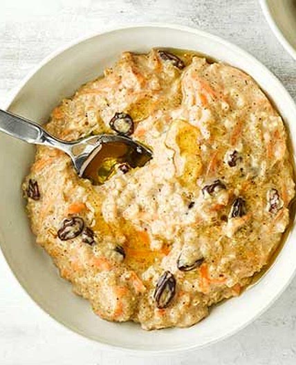Carrot cake porridge