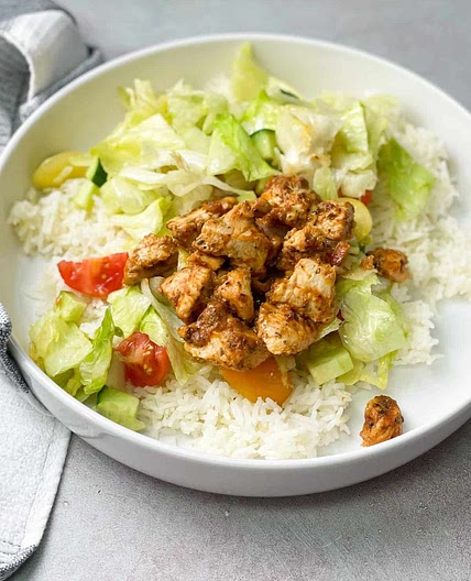 Lebanese Chicken Shish Tawook Sheet Pan