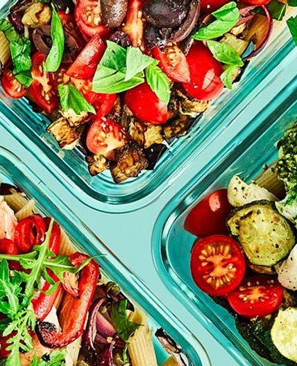 Meal prep: pasta