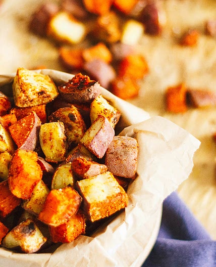 Oil Free Breakfast Sweet Potatoes
