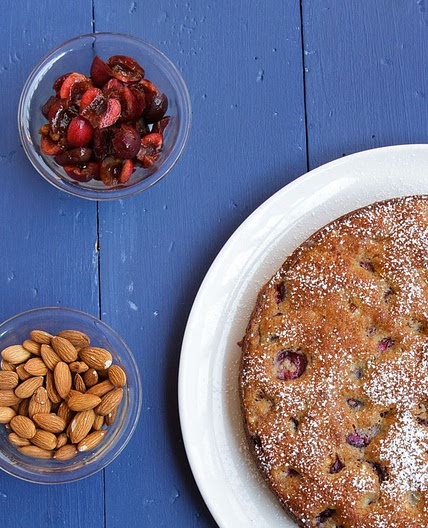 Cherry Almond Cake