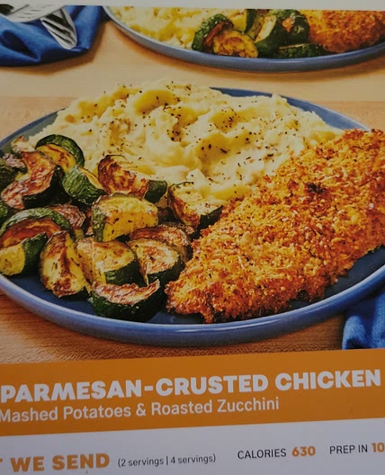 Herby parmesan crusted chicken