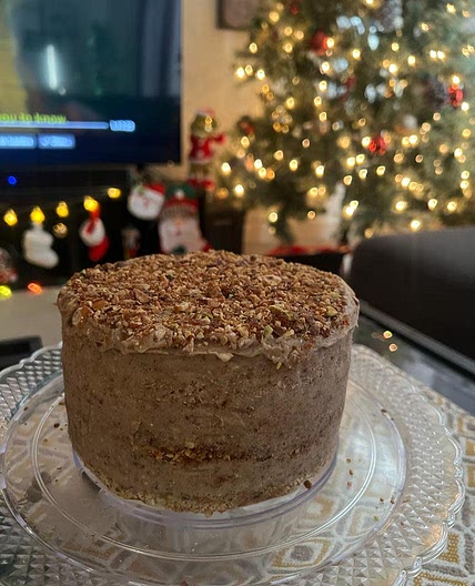 Nut Dacquoise Low Cal Cake