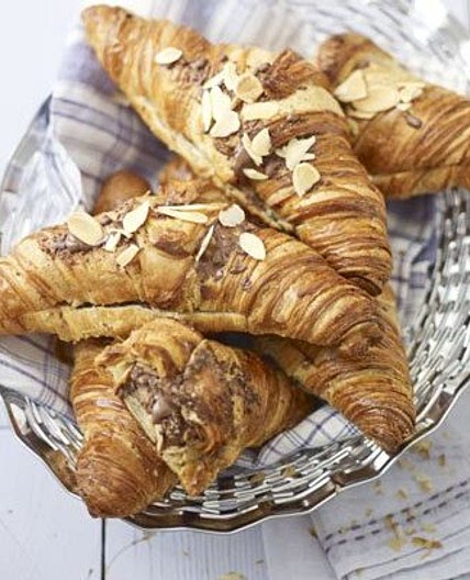 Chocolate & almond croissants