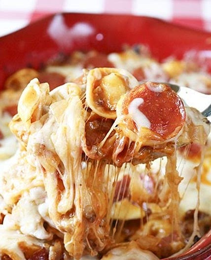 Baked Pizza Tortellini