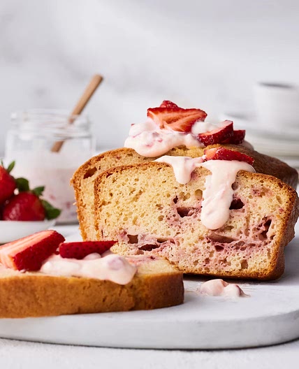 Strawberry & Yoghurt Loaf Recipe | Woolworths