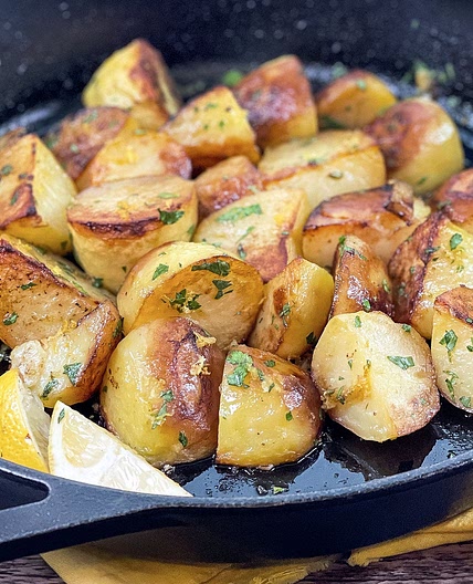 Greek Lemon Potatoes