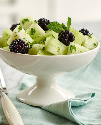 Honeydew & Blackberry Salad