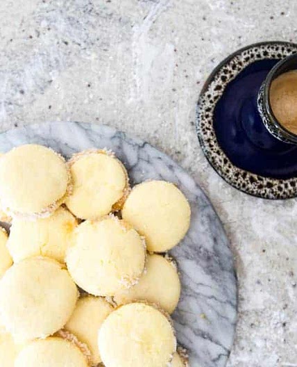 Passover dairy-free gluten-free alfajores
